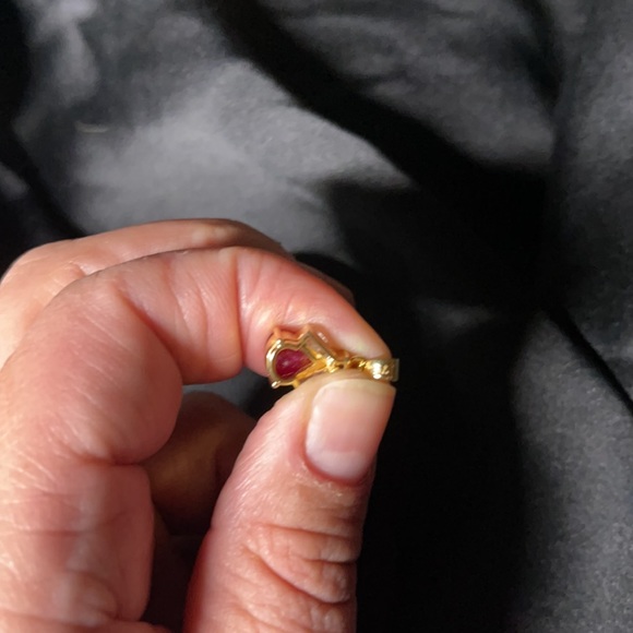 Ruby + Diamond Amulet - Picture 3 of 3